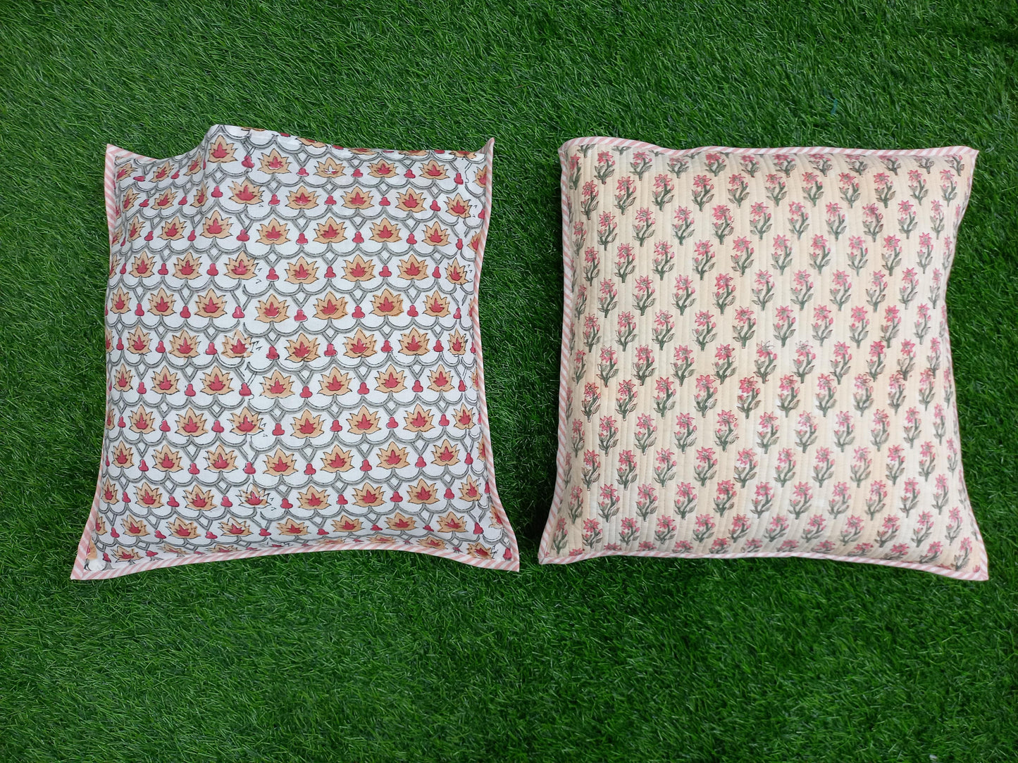 Handblock Printed Cushion Cover