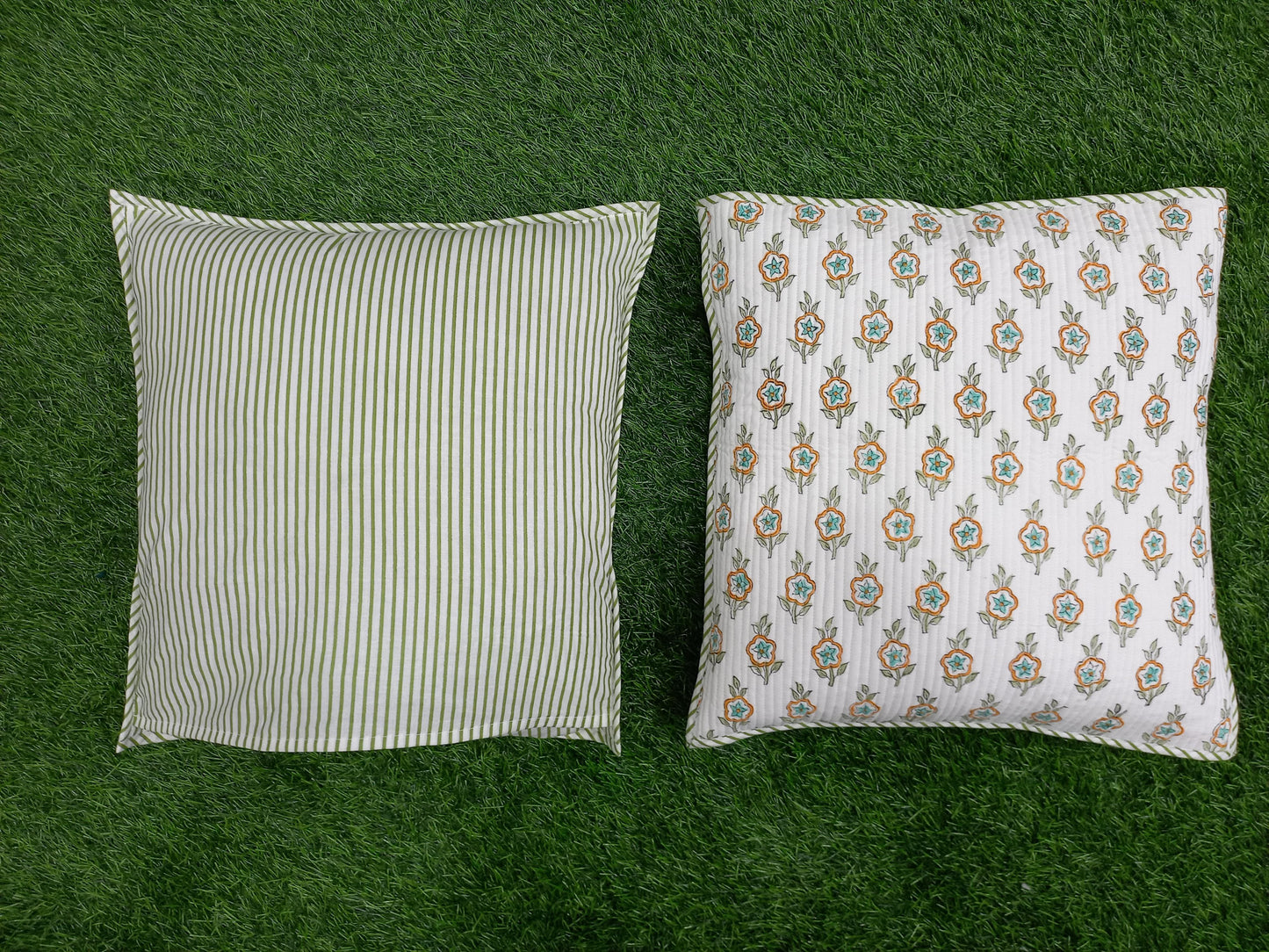 Handblock Printed Cushion Cover