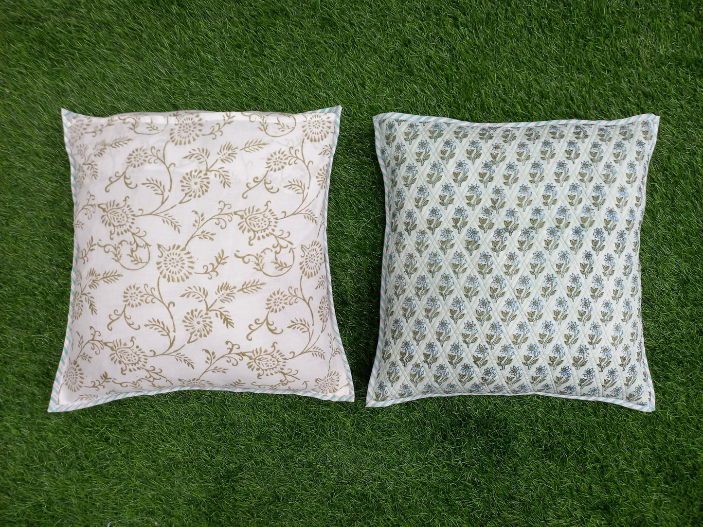Handblock Printed Cushion Cover