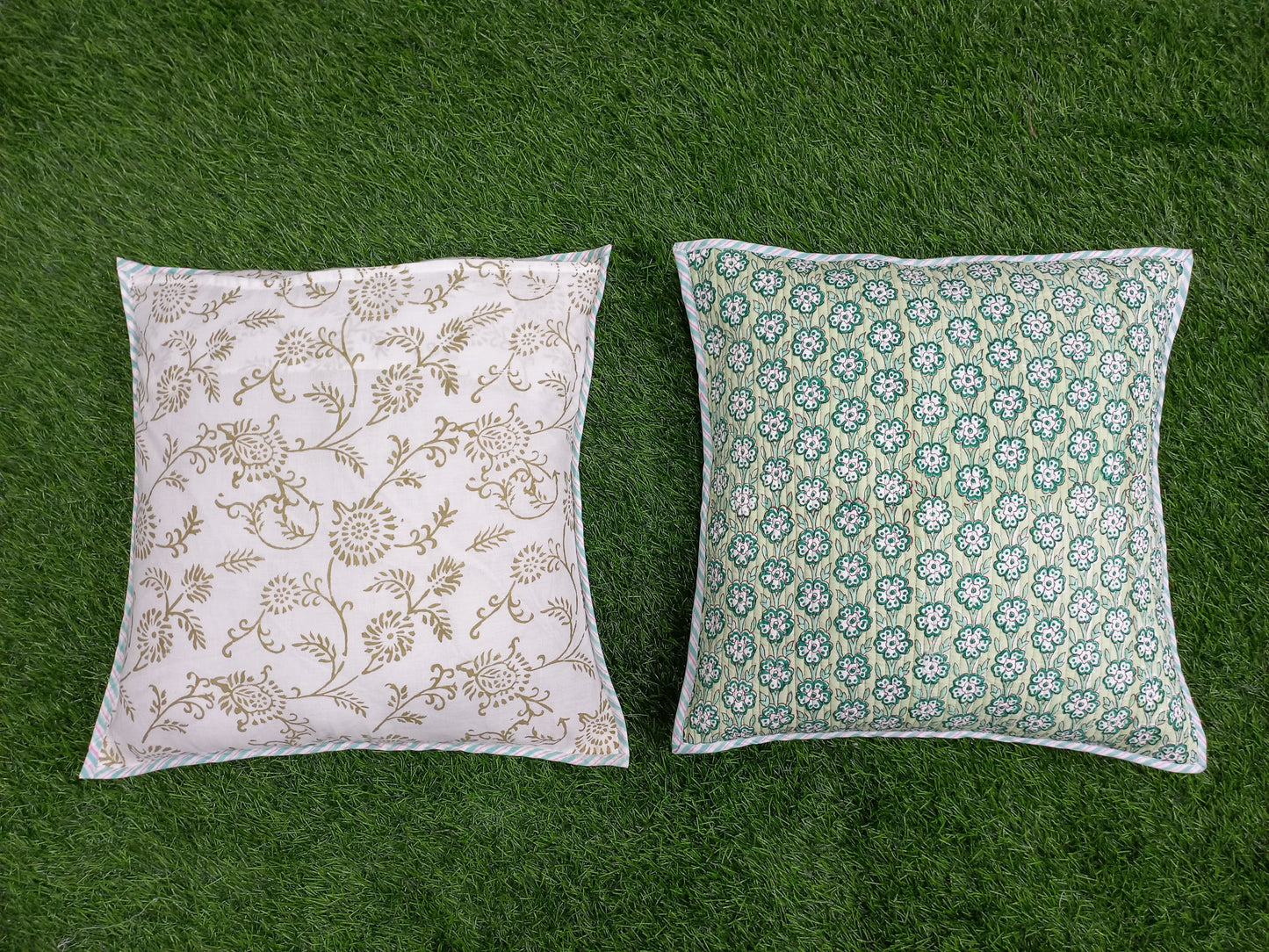 Handblock Printed Cushion Cover
