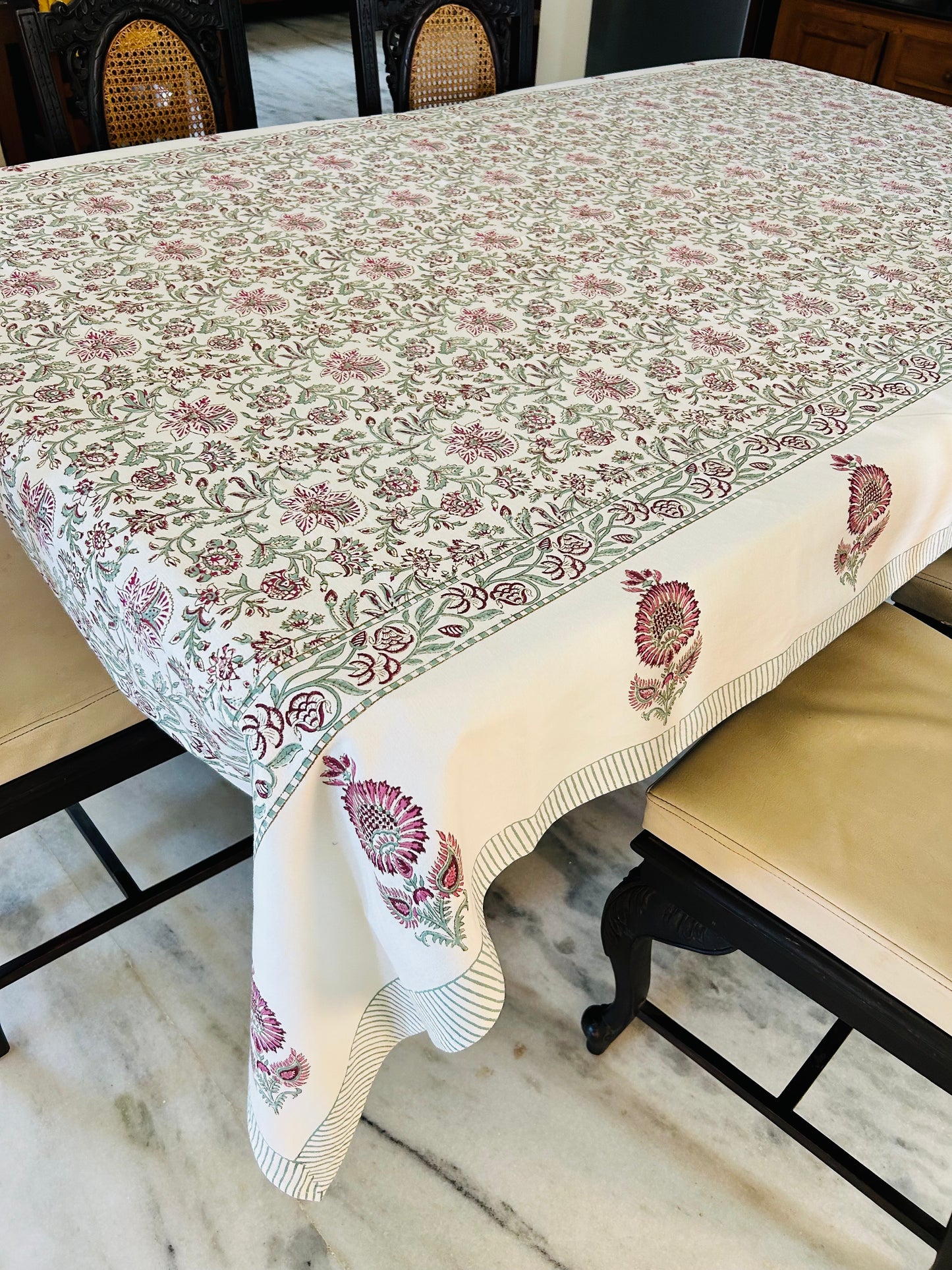Canvas Cotton Table Linen – 8 Seater