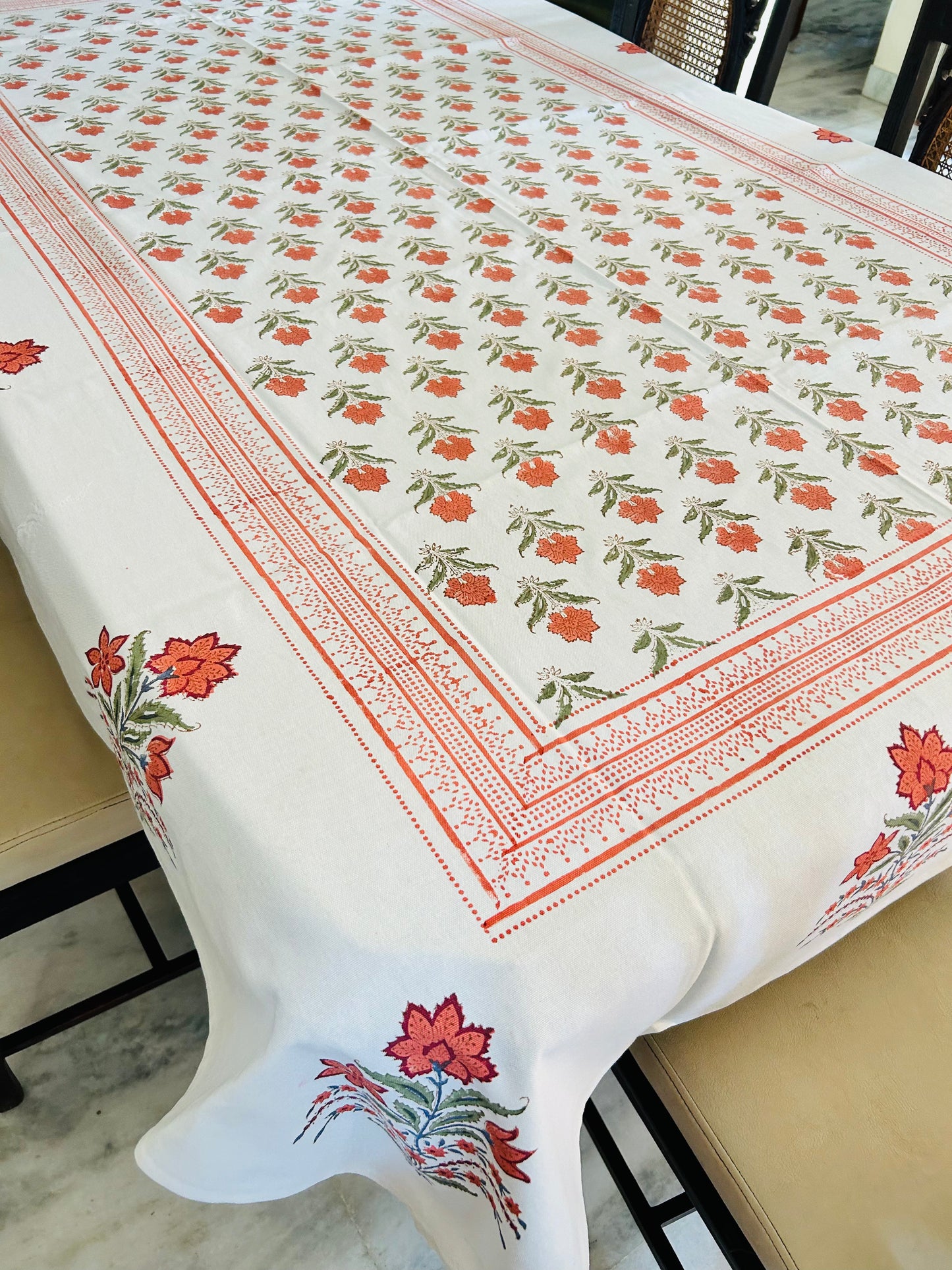 Canvas Cotton Table Linen – 8 Seater