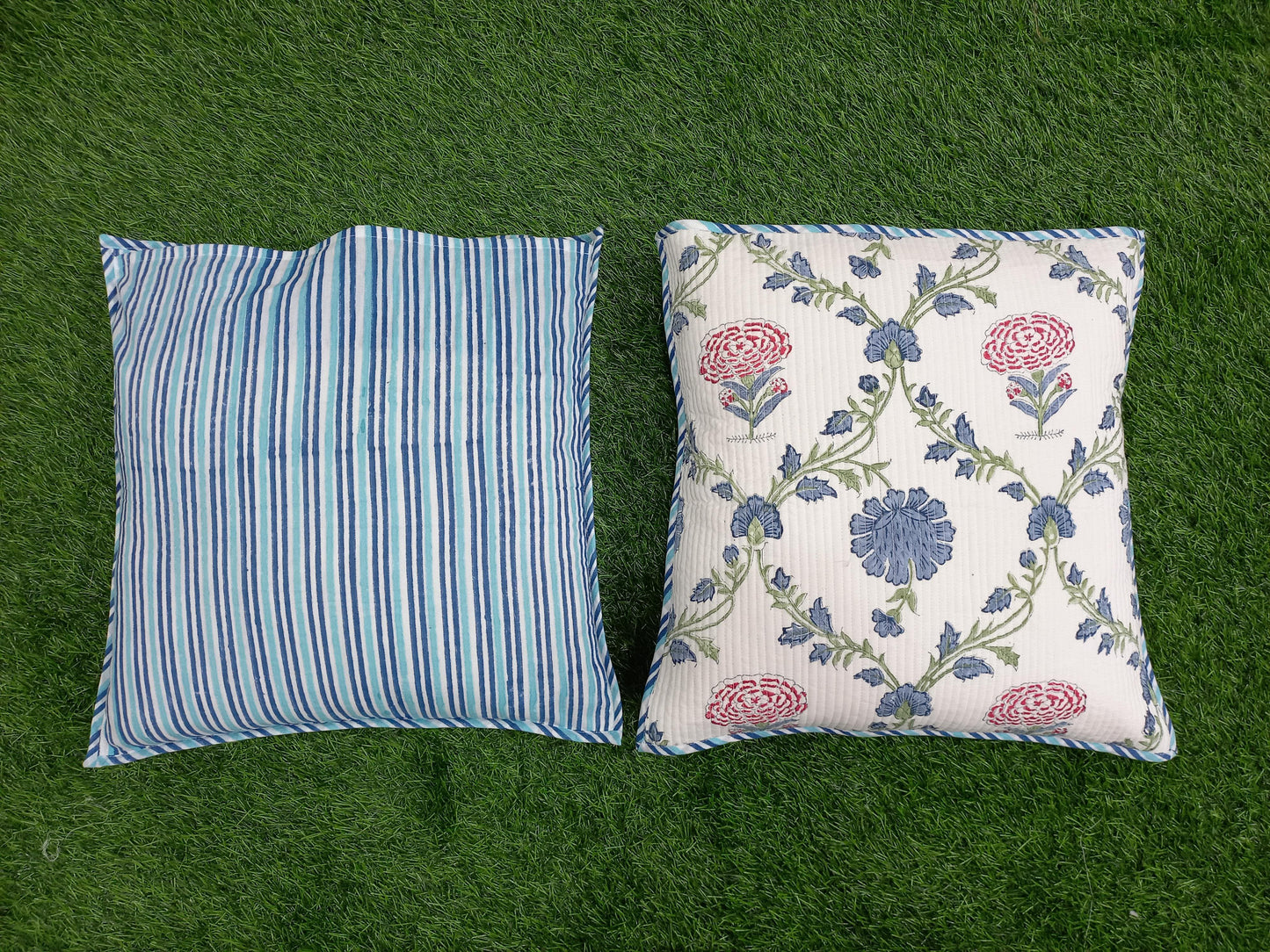 Handblock Printed Cushion Cover
