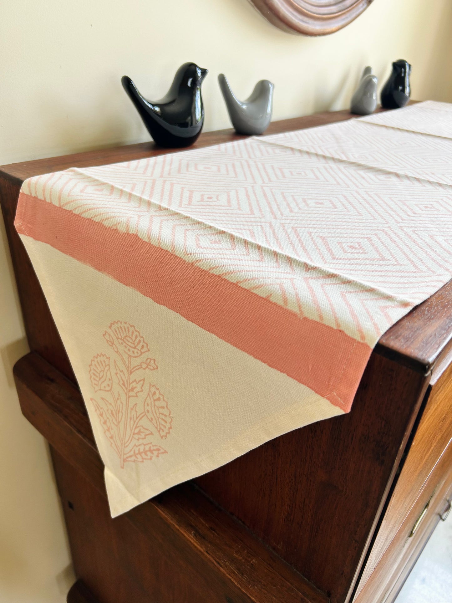 Pastel Stripes Table Runner