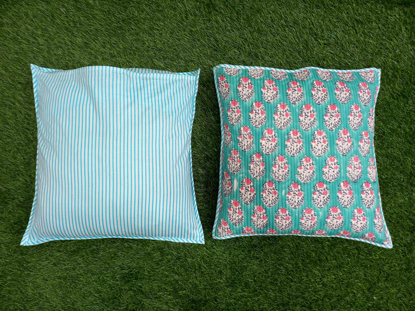 Handblock Printed Cushion Cover